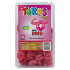 TOROS B/GUM TUB 100'S WATERMELON