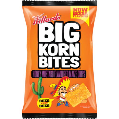 120G BIG KORN BITES HONEY MUSTARD
