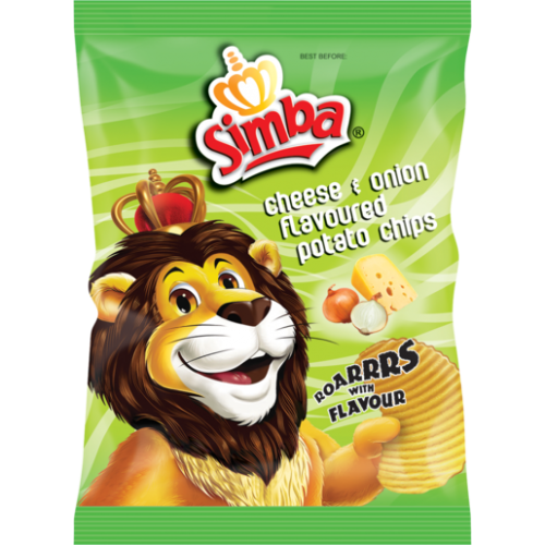 120G SIMBA CHEESE &ONION CHIPS