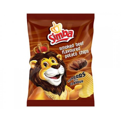 120G SIMBA SMOKED BEEF CHIPS