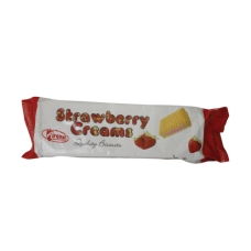 125G ARENEL STRAWBERRY CREAMS BISCUIT