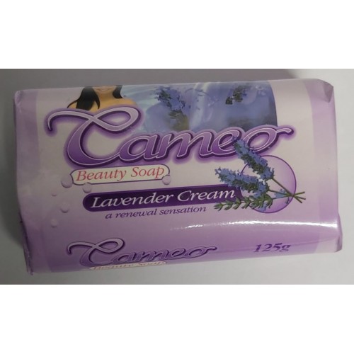 125G CAMEO LAVENDER CREAM BEAUTY SOAP