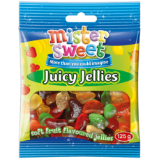 125G MISTER SWEET JUICY JELLIES FRUIT