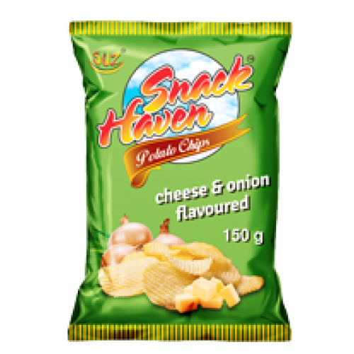 125G SNACK HAVEN CHEESE & ONION P/CH