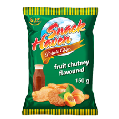 125G SNACK HAVEN FRUIT CHUTNEY P/CHIPS