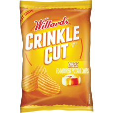 120G WILLARDS C/C CHEESE POTATO CHIP