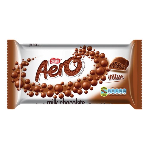 135G AERO MILK CHOCOLATE SLAB