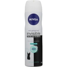 150ML NIVEA WOMEN APS B&W FRESH MIST