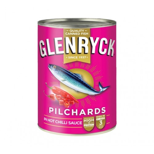 155G GLENRYCK CHILLI TOMATO PILCHARDS