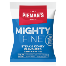 160G MIGHTY FINE H&E FR/PIE STEAK&am