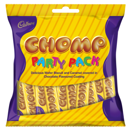 CADBURY CHOMP PARTY PACK 168G