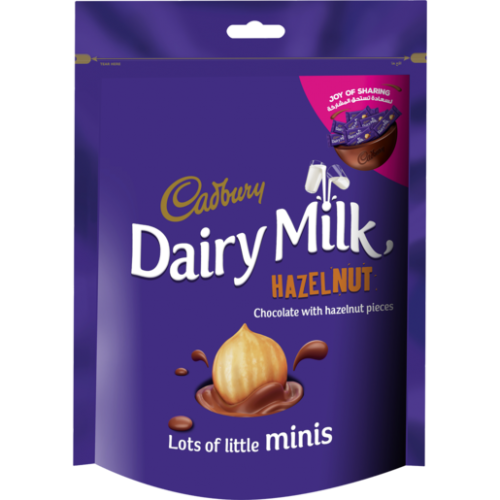 168G CADBURY DAIRY MILK HAZELNUT MINI
