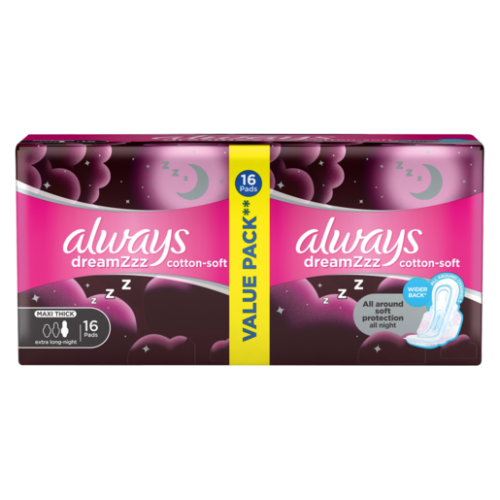 ALWAYS PAD 16'S DREAM  XLONG PINK
