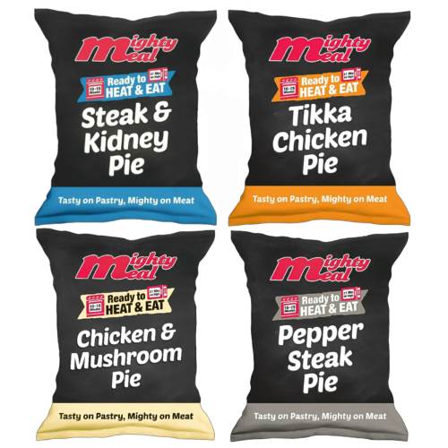 170G MIGHTY MEAL H&E PIE TIKKA CHICK