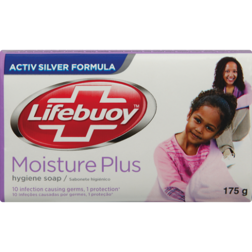 175G LIFEBUOY MOISTURE PLUS HYGIENE SOAP