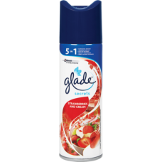 180ML GLADE SECRETS 5IN1 STRAWB&CREA