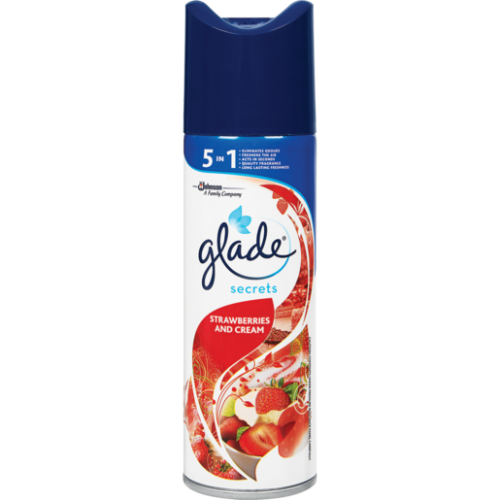 180ML GLADE SECRETS 5IN1 STRAWB&CREA