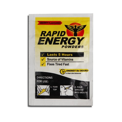 18G RAPID EBERGY POWDERS SACHET