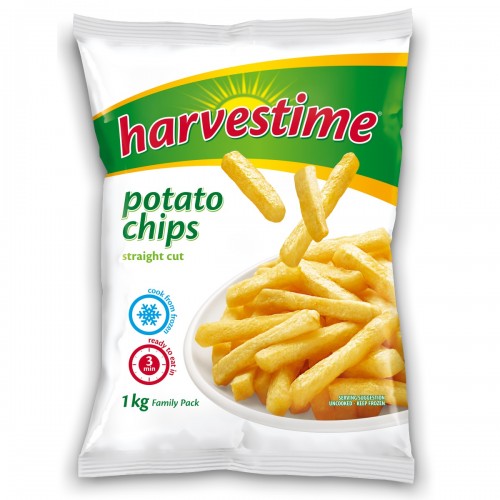 1KG HARVESTIME STRAIGHT CUT CHIPS