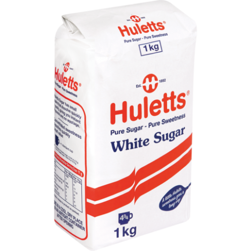 1KG HULLETS PURE WHITE SUGAR