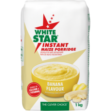 1KG WHITE STAR INSTANT M/P BANANA