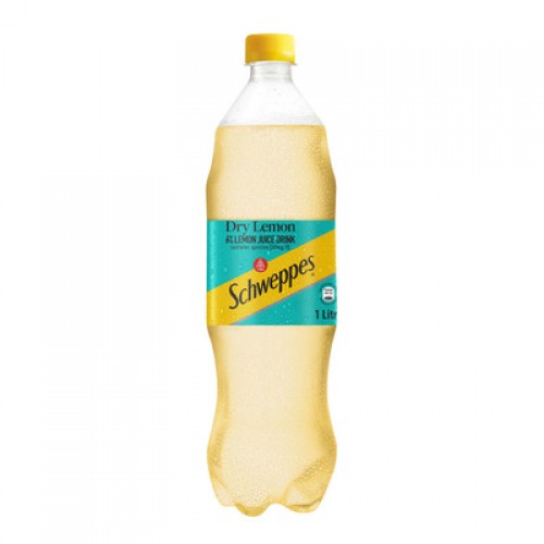 1L PET SCHWEPPES DRY LEMON NRP