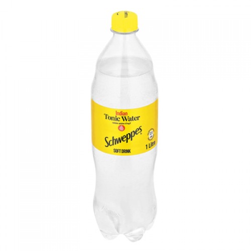 1L PET SCHWEPPES TONIC WATER NRP