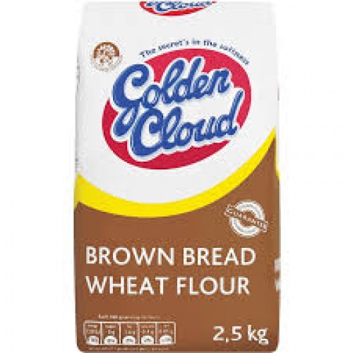 GOLDEN CLOUD 8X2.5KG BROWN BREAD W/FLOUR