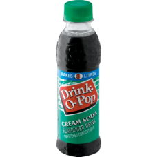 200ML DRINK-O-POP CREAM SODA CONCENTRATE