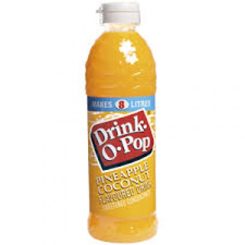 200ML DRINK-O-POP PINEAPPLE COCONUT CONC