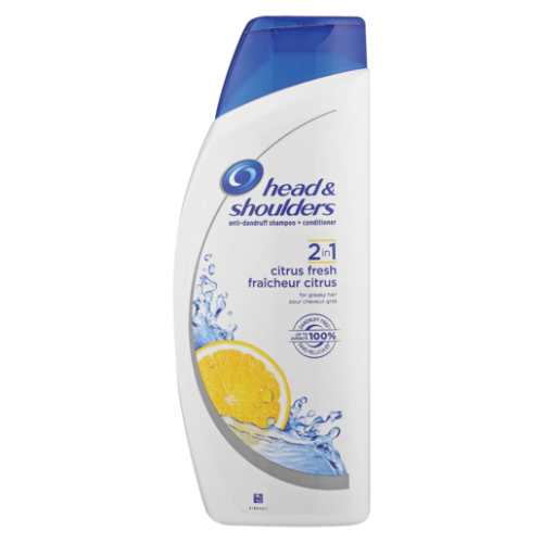 200ML H&S 2IN1 CITRUS FRESH SHAMPOO