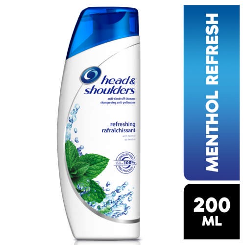 200ML H&S 2IN1 MENTHOL FRESH SHAMPOO