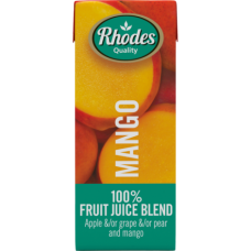200ML RHODES MANGO 100% FRU/JUICE BLEND