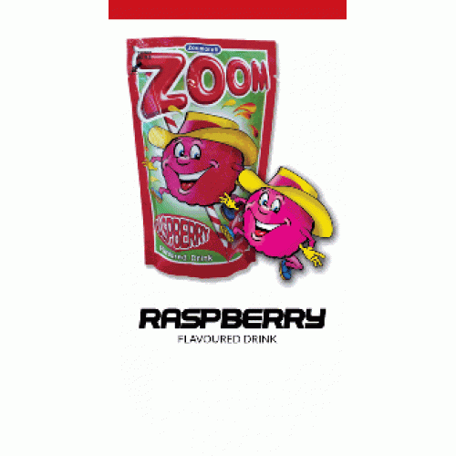 200ML ZOOM RASPBERRY FLAVOUR DRINK