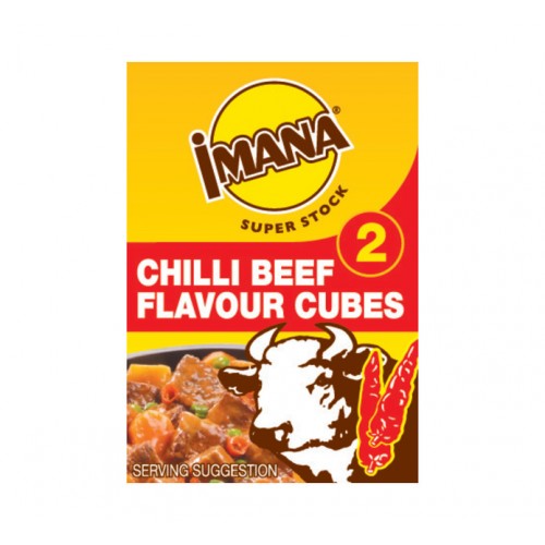 20G IMANA CHILLI BEEF STOCK CUBES 2PCS