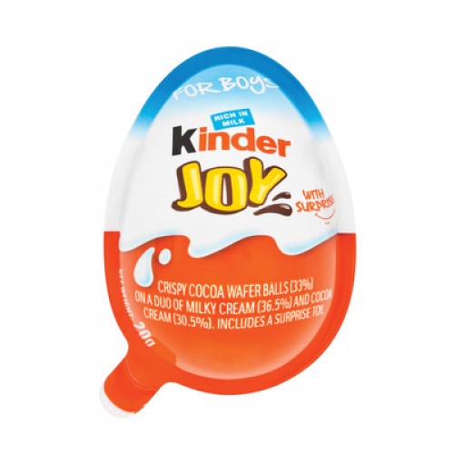 20G KINDER JOY WITH SURPRISE FOR BOYS