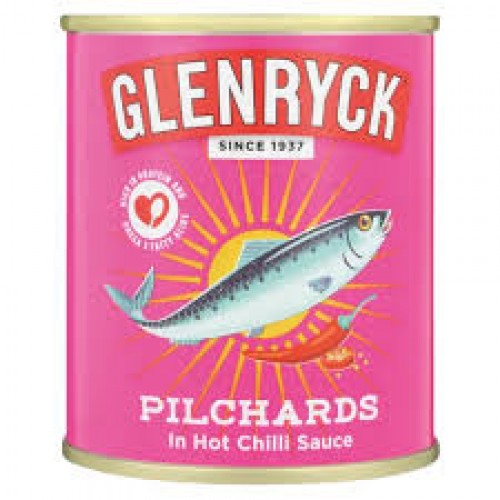 215G GLENRYCK CHILLI TOMATO PILCHARDS