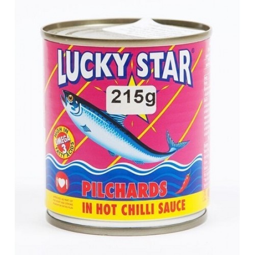 215G LUCKY STAR PILCHARDS CHILLI