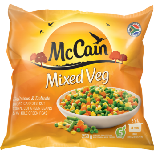 250G McCAIN MIXED VEG