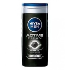 250ML NIVEA MEN SHOWER GEL ACTIVE CLEAN