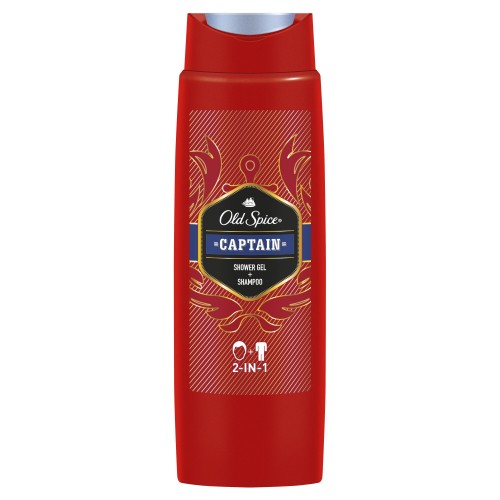 250ML OLD SPICE CAPTAIN SHWER GEL&SH