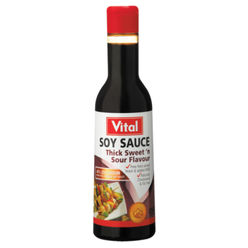 250ML VITAL SOY SAUCE SW AND SOUR