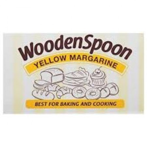 25KG WOODEN SPOON YELLOW CRM/MARGARINE