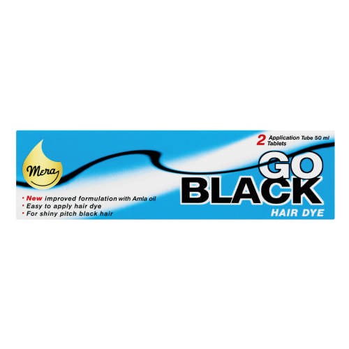 25ML GO BLACK HAIR DYE