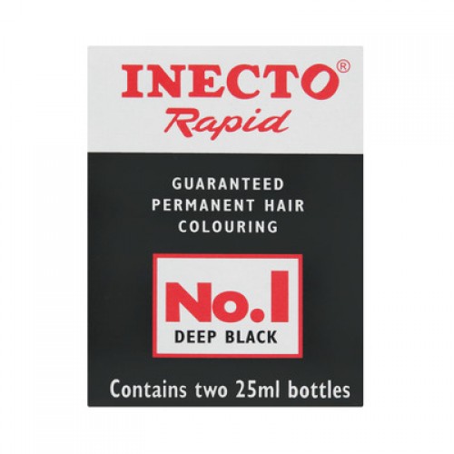 25ML INECTO RAPID NO.1 DEEP BLACK P/H/CO