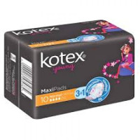 KOTEX 2X10'S MAXI NORMAL+WINGS VALU