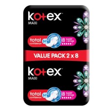 2X8'S KOTEX MAXI SUPER+WINGS VALUE 