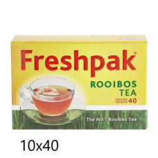 FRESHPAK PURE 10X40'S ROOIBOS T/TEA