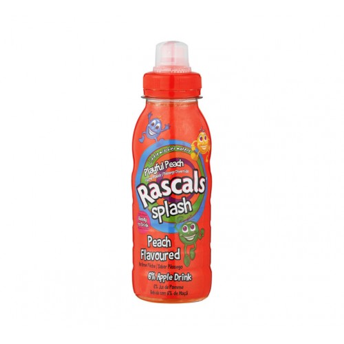 300ML RASCALS PLAYFUL PEACH DRINK