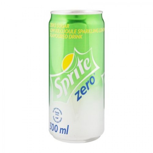 300ML CAN SPRITE NO SUGAR LEMON LIME